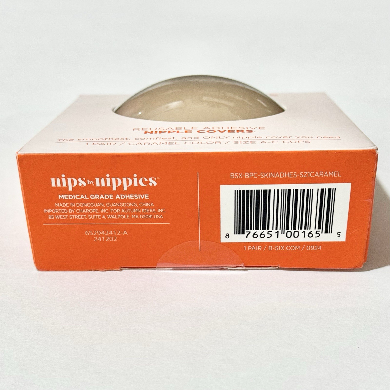 Nips by Nippies Women’s Reusable Sticky Silicone Nipple Covers