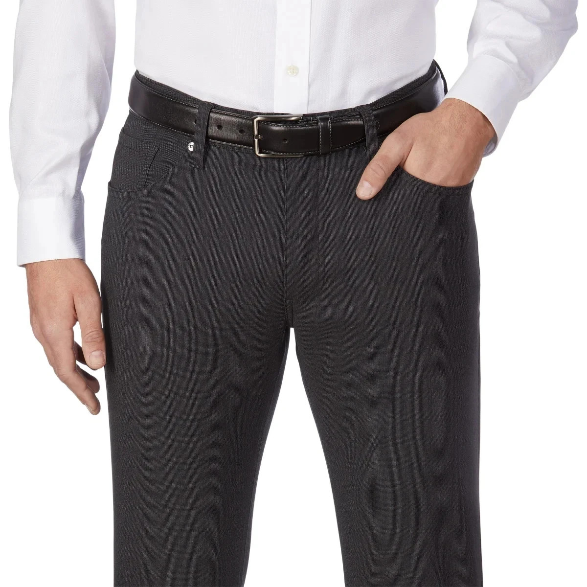 NWT Urban Star Men’s Stretch 5 Pocket Pants, Elastic Waistband