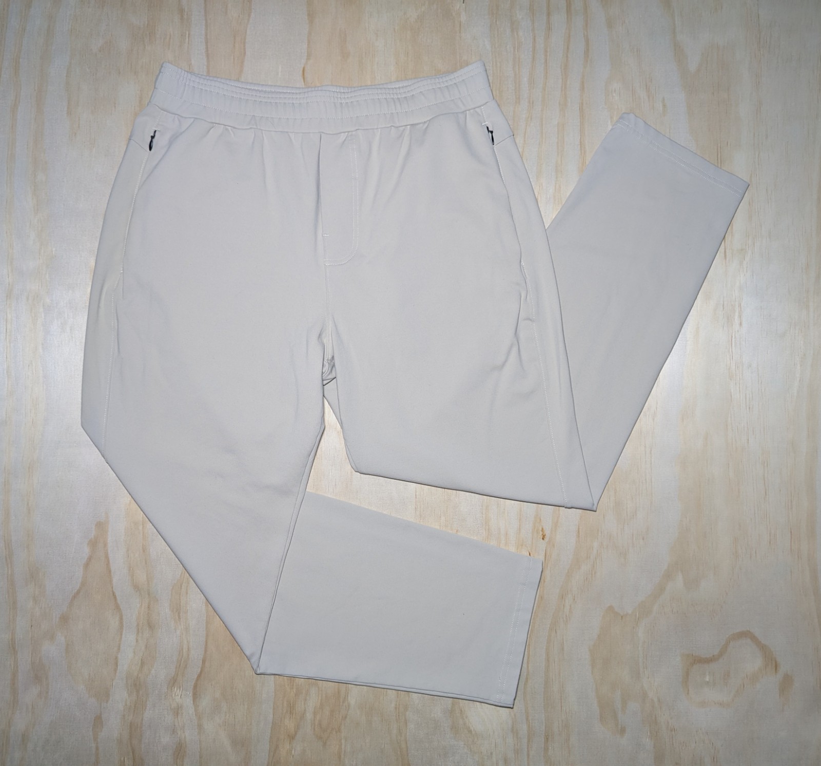 Public Rec Men’s 34×29 Sand All Day Every Day Pants Nylon Stretch Zip Pockets