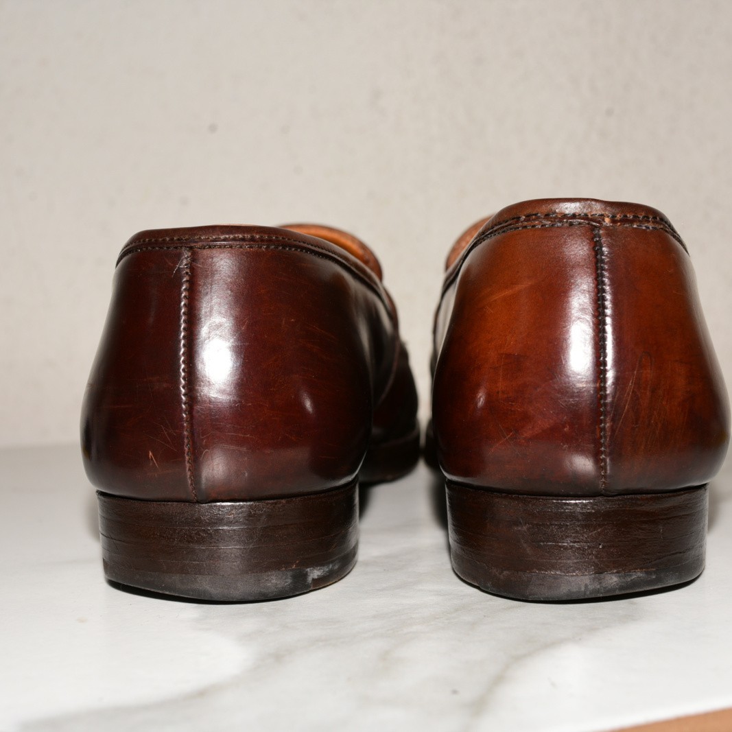 Polo Ralph Lauren England Shell Cordovan Penny Loafer Men US 9.5 D