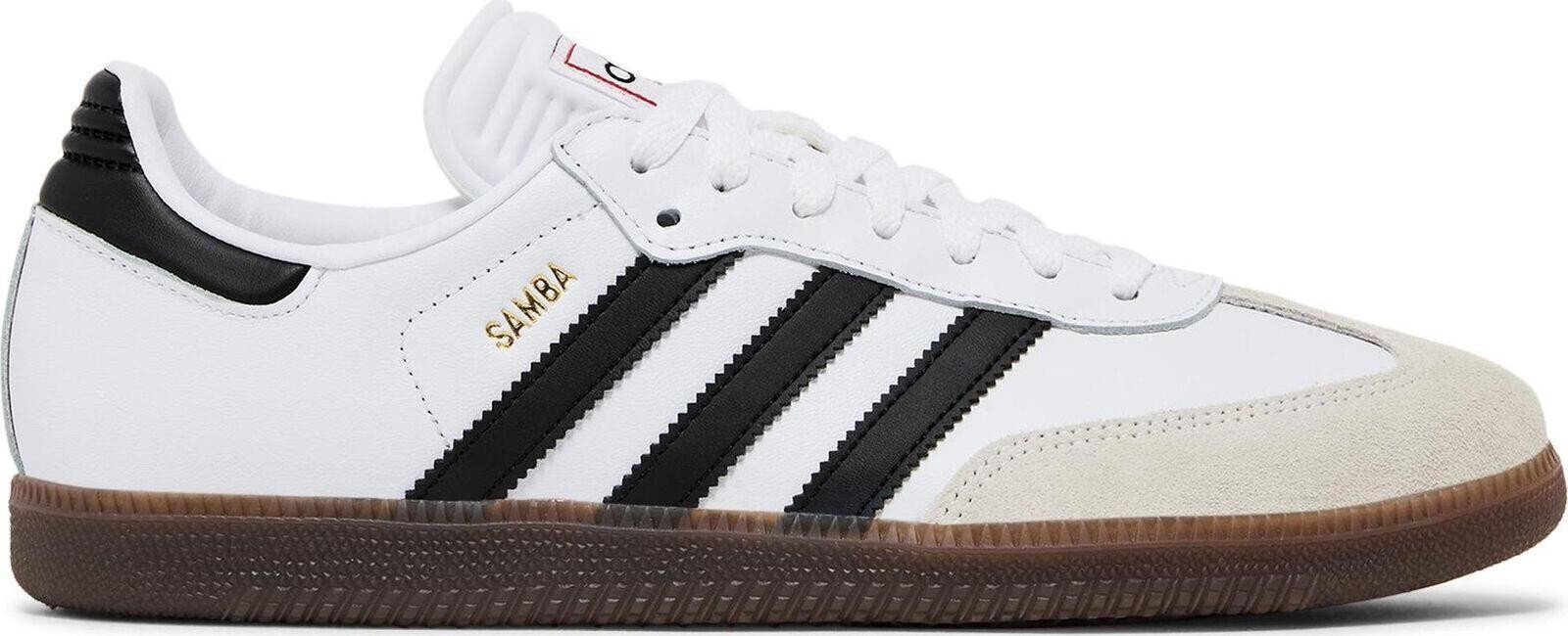 Size 10 Men’s adidas Samba Indoor White Black Gum Women’s Size 11 Unisex IH6001