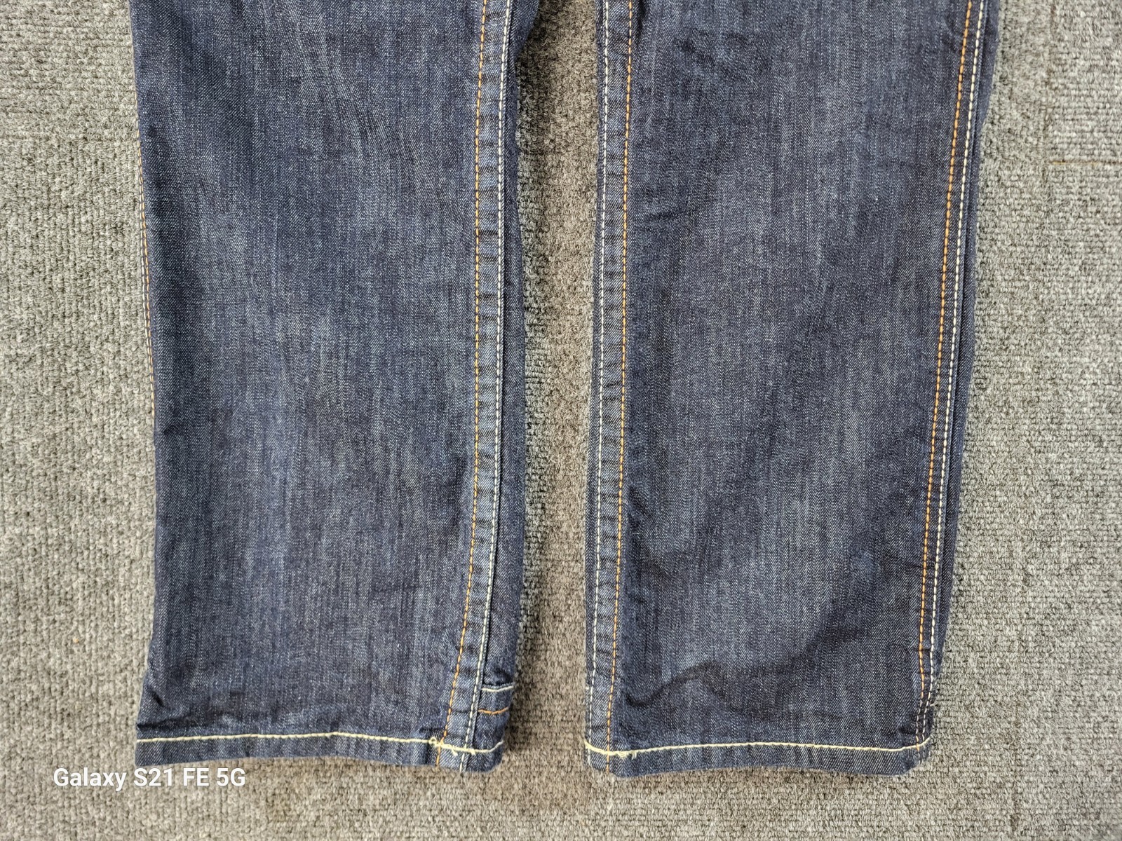 Ariat Fire Resistant M4 Relaxed Straight Jeans Mens 36×30 Dark Wash Stretch