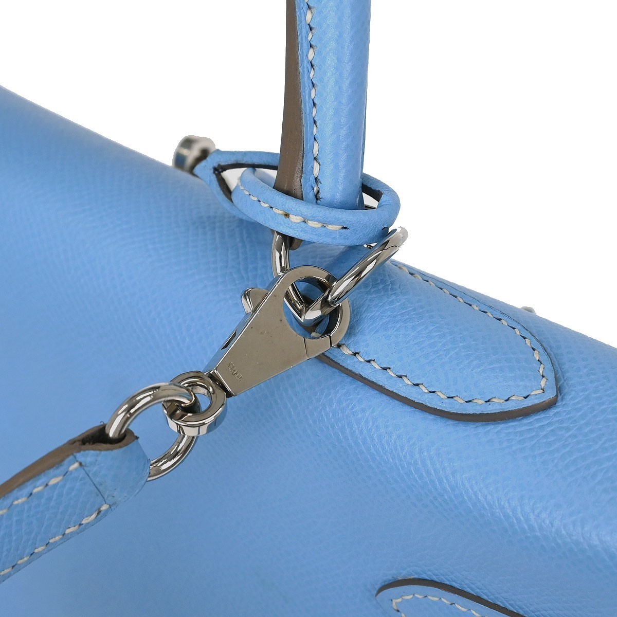 Hermes Blue Aztec Epsom Kelly 35 Retourne 2way Handbag 27N□O 154020