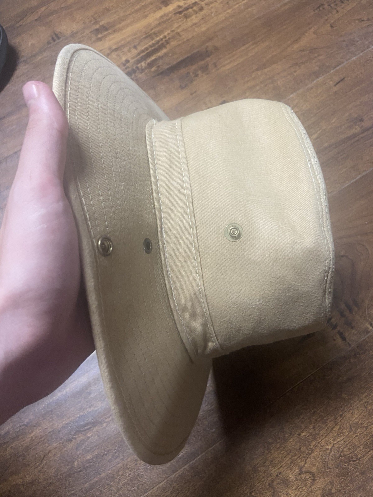 Vintage Herschel Hat Co Canvas Aussie Safari slouch Style Hat