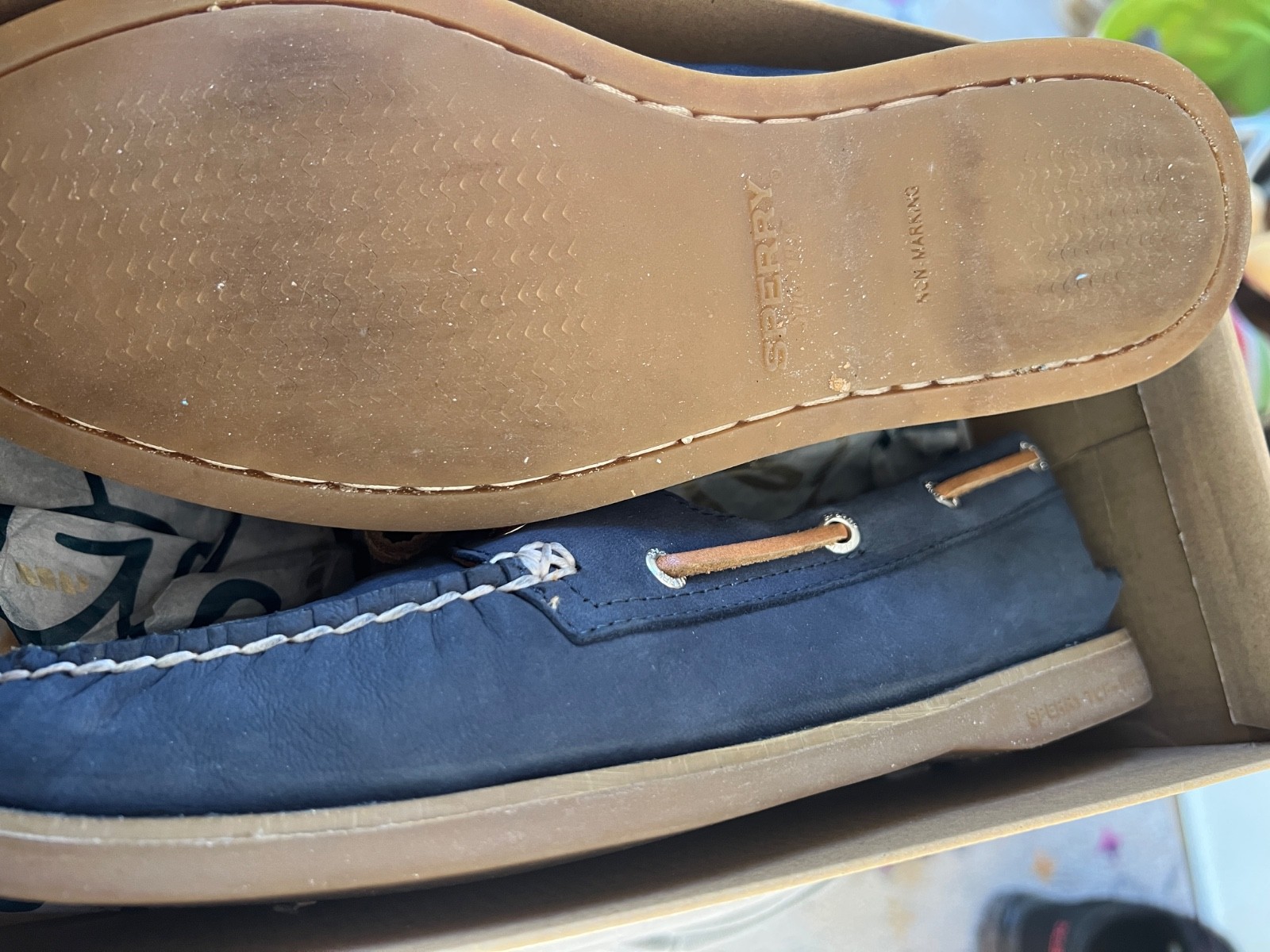 Sperry blue Goldstar Boat shoes women’s size 7