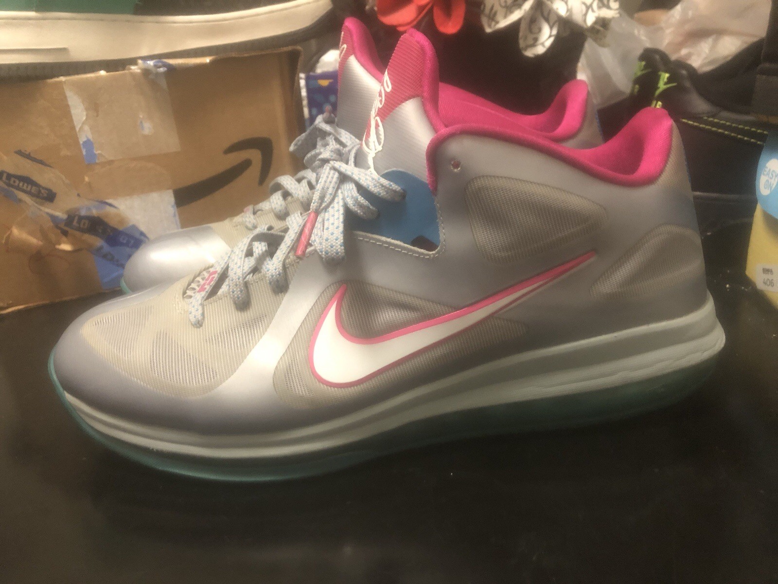 2012 Lebron 9 Low Fire Berry Men’s Size 13