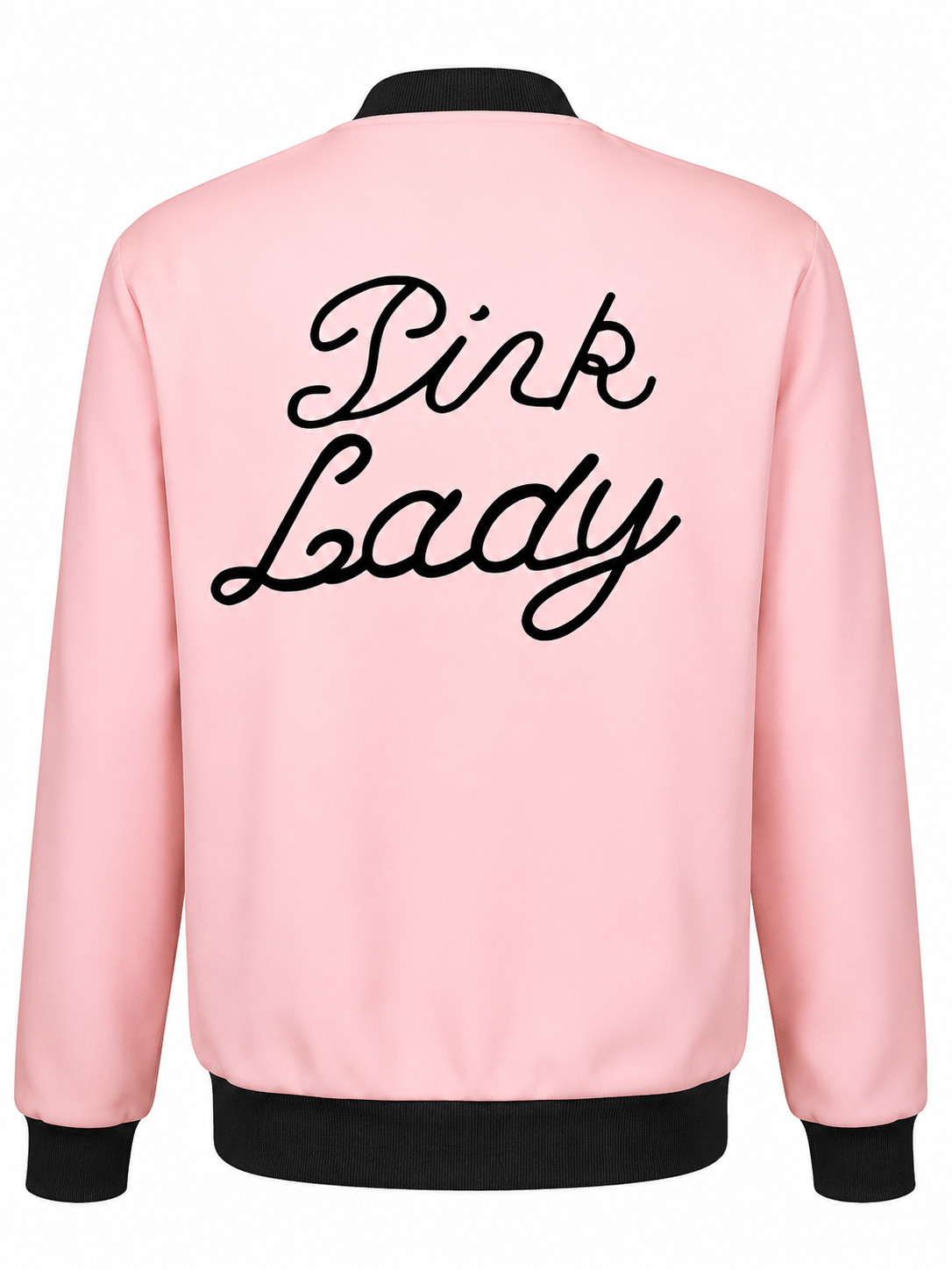 Pink Lady Womens Zip Jacket Size 12 14 Colour Block Loose Fit Pockets Coat