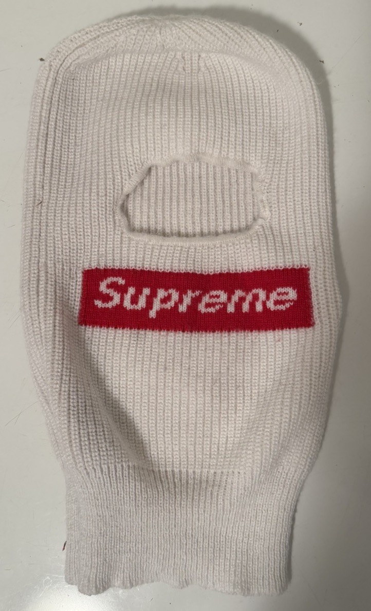 Supreme Full Face Winter Mask/hat Supreme/New Era White