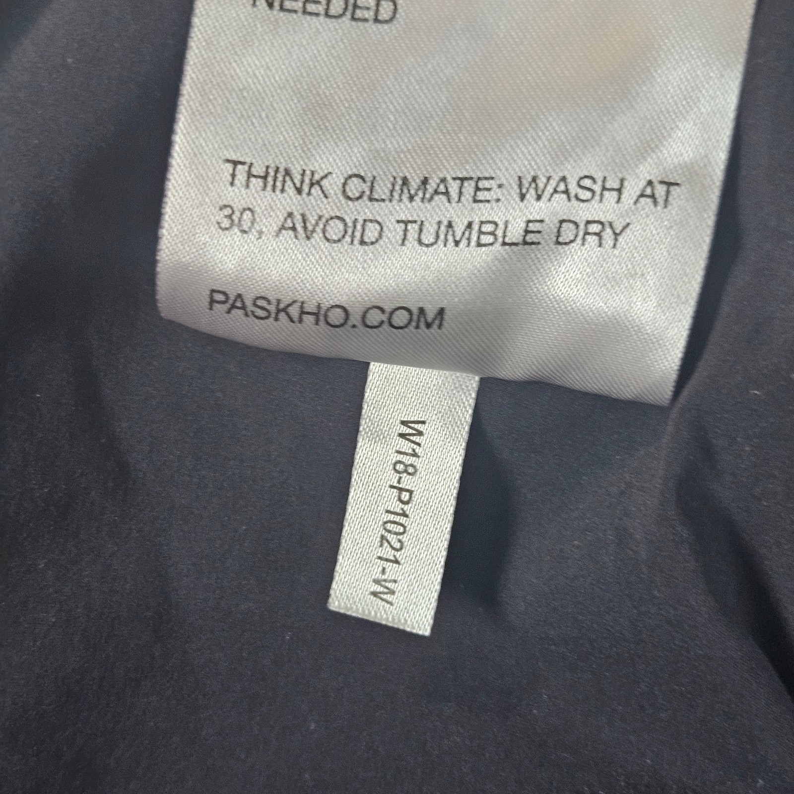 Paskho Travel Pants Womens Size M Black Wide Leg Stretch Drawstring Eco Fabric