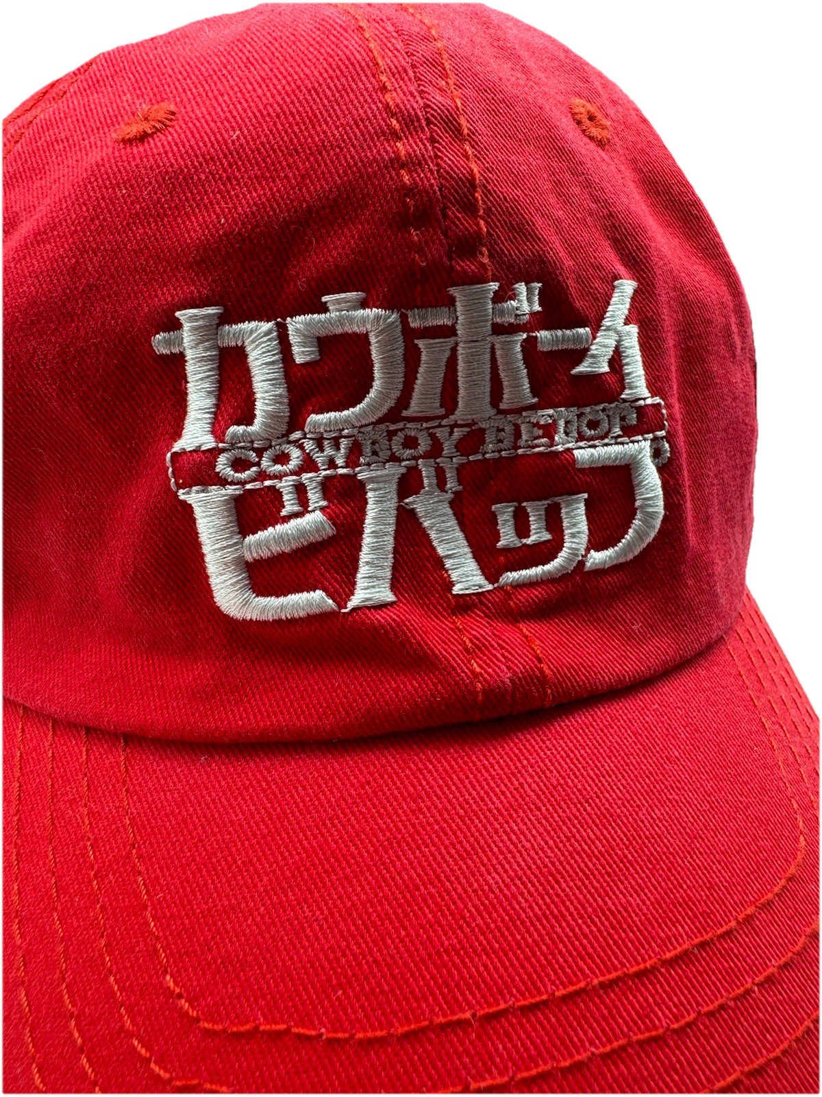 Cowboy Bebop Anime Promo Cap Hat Anime Red Script Japanese
