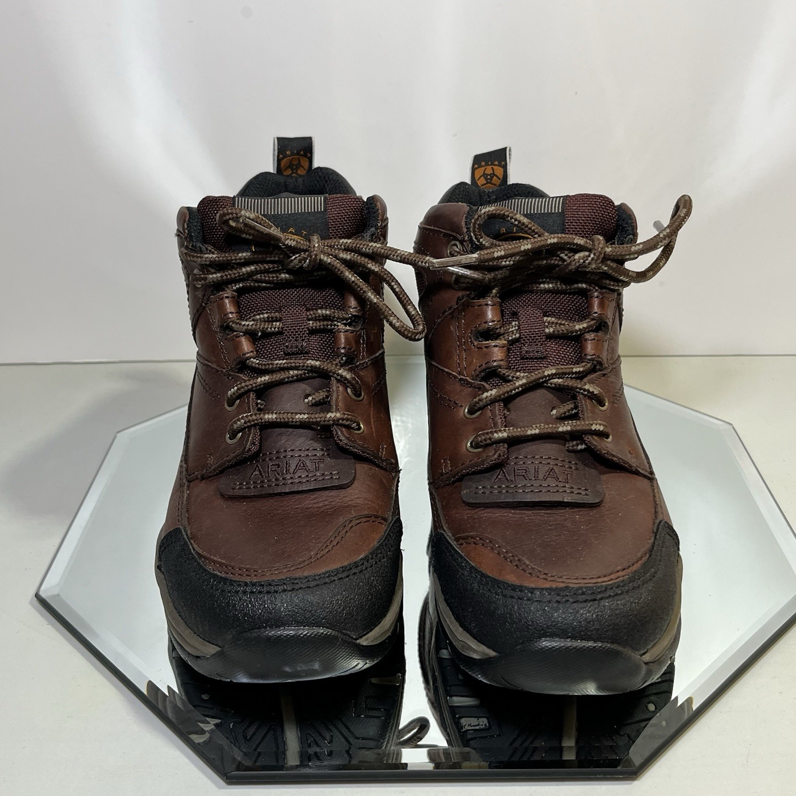 Ariat ATS Terrain Hiker Leather Boots, Women’s 6.5B, Brown, Style 10004138