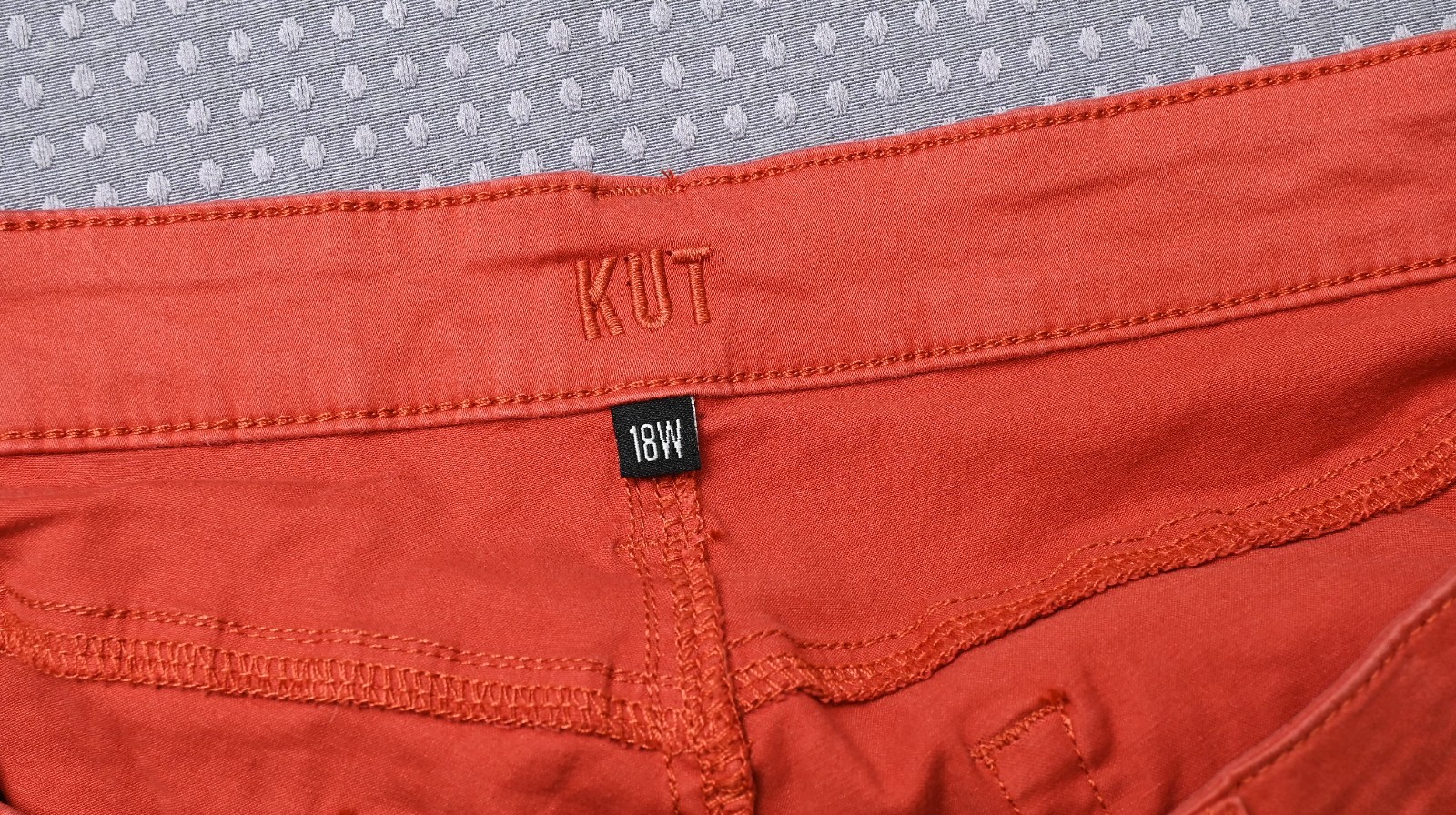KUT From The Kloth® 98% Cotton 2% Spandex Boyfriend Jeans Size 18W Red