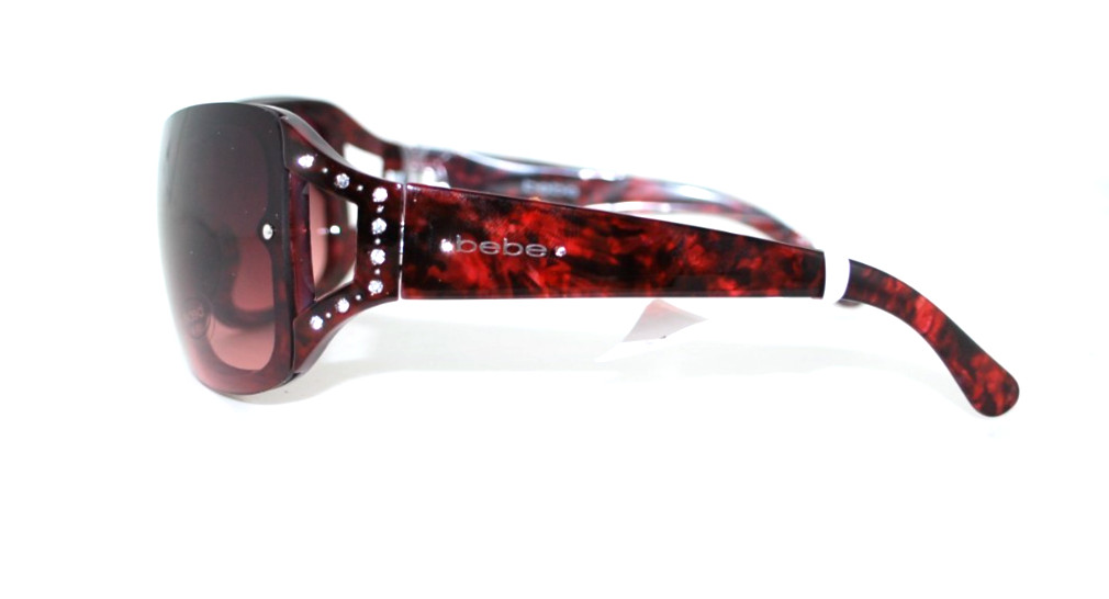 NEW BEBE BBOP1016Ce 612 Sunglasses Wrap Design New W Pouch