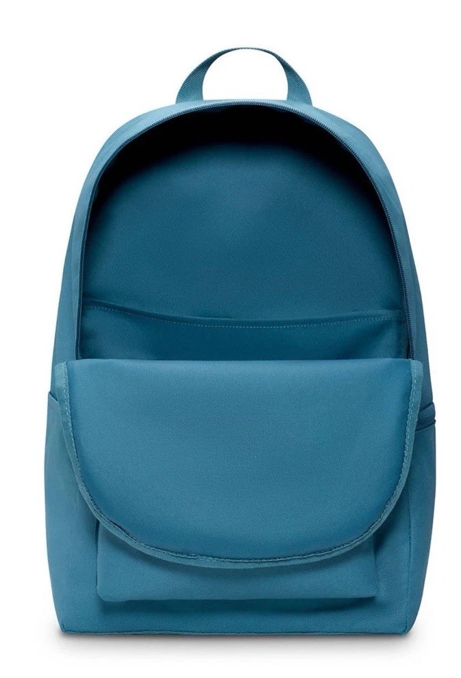 Nike Heritage Backpack – Smokey Blue/White (25L) Holds 15” Laptop & Accessories