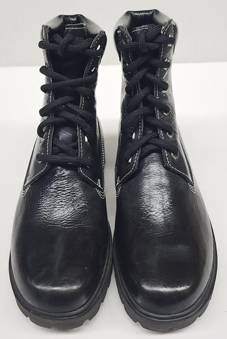 Timberland 6 Inch Lady Premium Patent Women’s Boots Size 6.5 – Leather Shoes