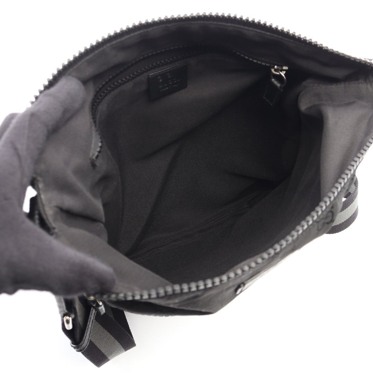 Guccigucci Shoulder Bag Pochette Black One Size Used