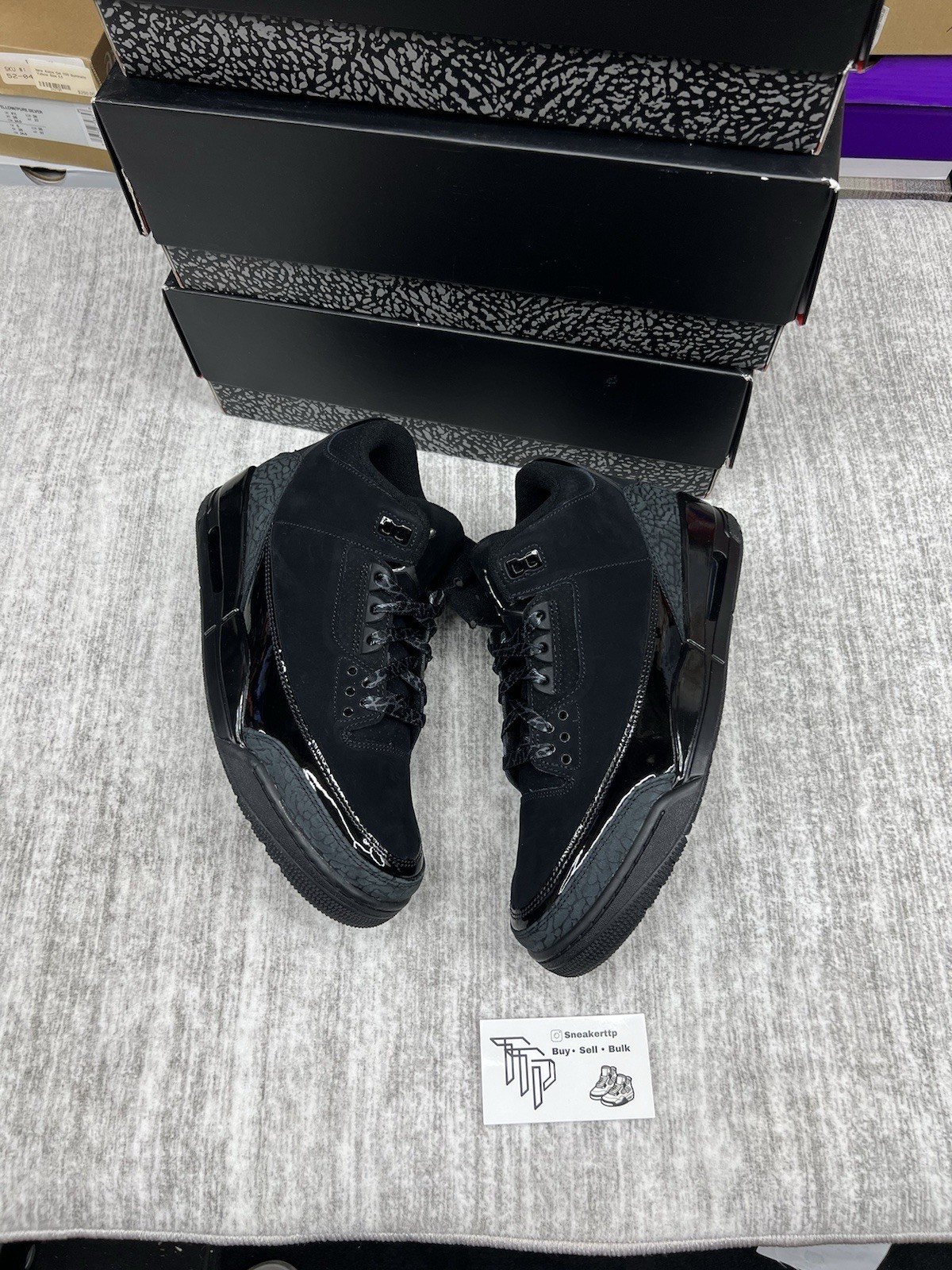 ✅Size 12 – Air Jordan 3 Retro 2025 Black Cat | Brand New | Ready To Ship✅