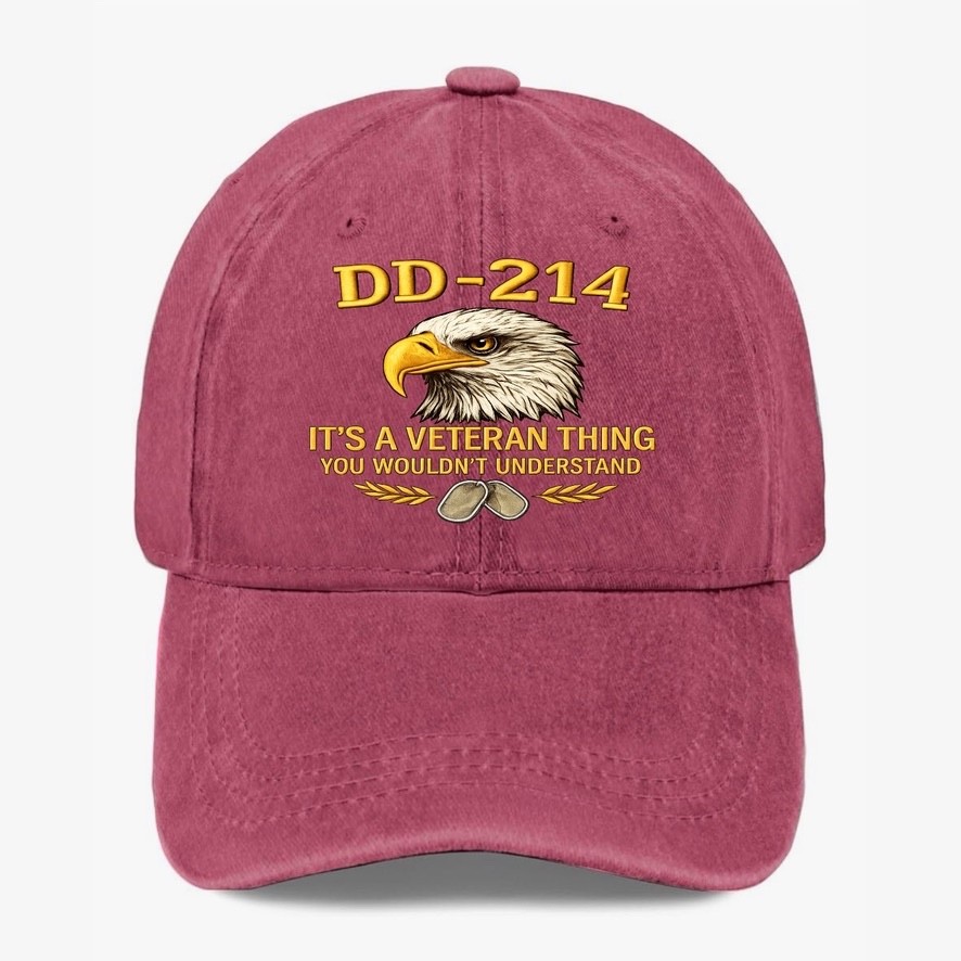 DD-214 Veteran Hat It’s A Veteran Thing You Wouldn’t Understand Cap Unisex Gift