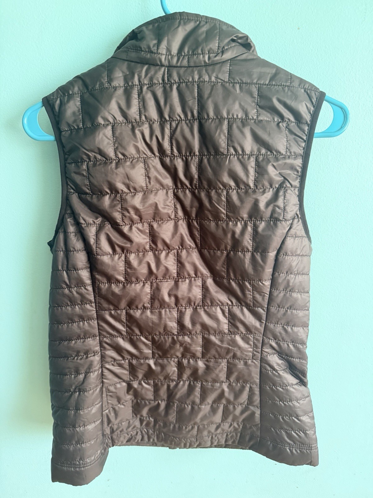 Patagonia Women’s Nano Puff Black Insulated Lightweight Full Zip Vest Size S