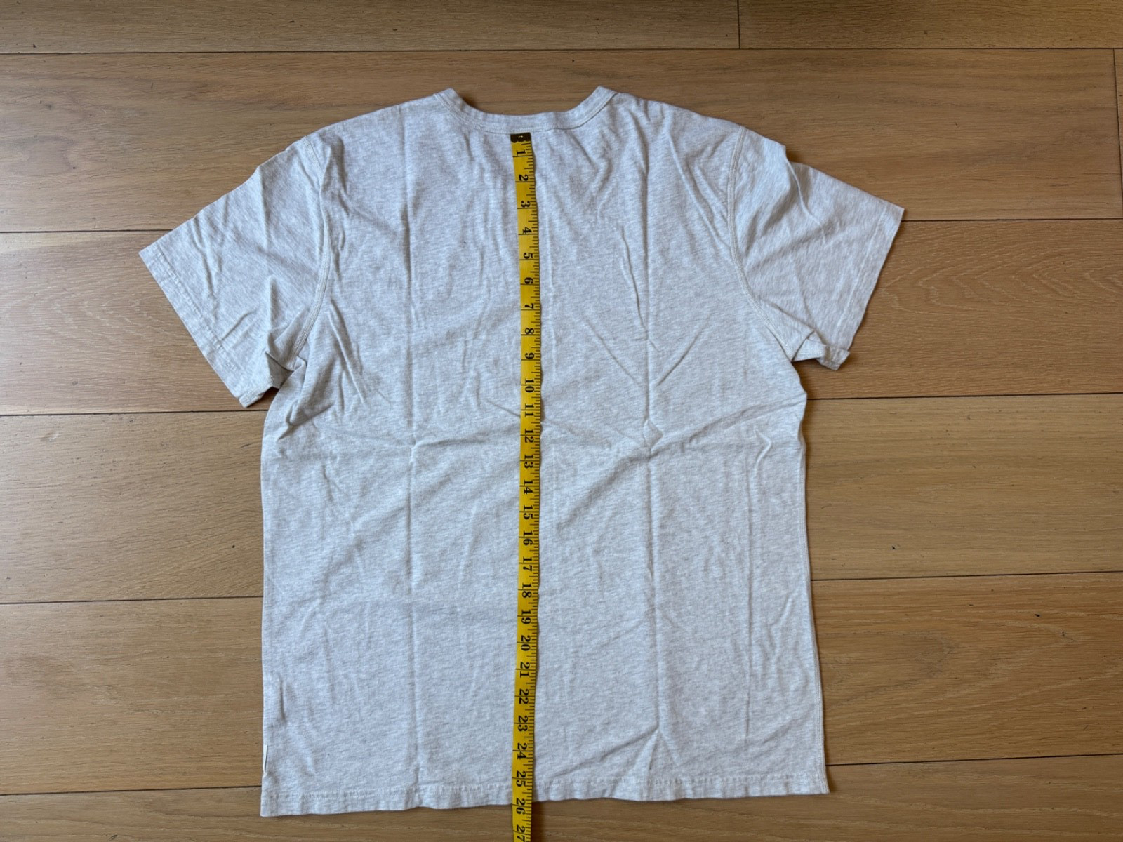 Reigning Champ Lightweight Jersey T-Shirt · Heather Ash · Made in Canada · Large