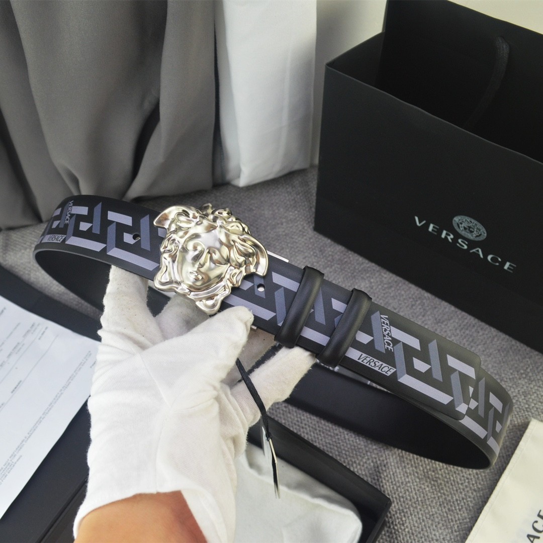 Versace belt REVERSIBLE for sale authentic Classic Belt Width:4.0cm/1.57in