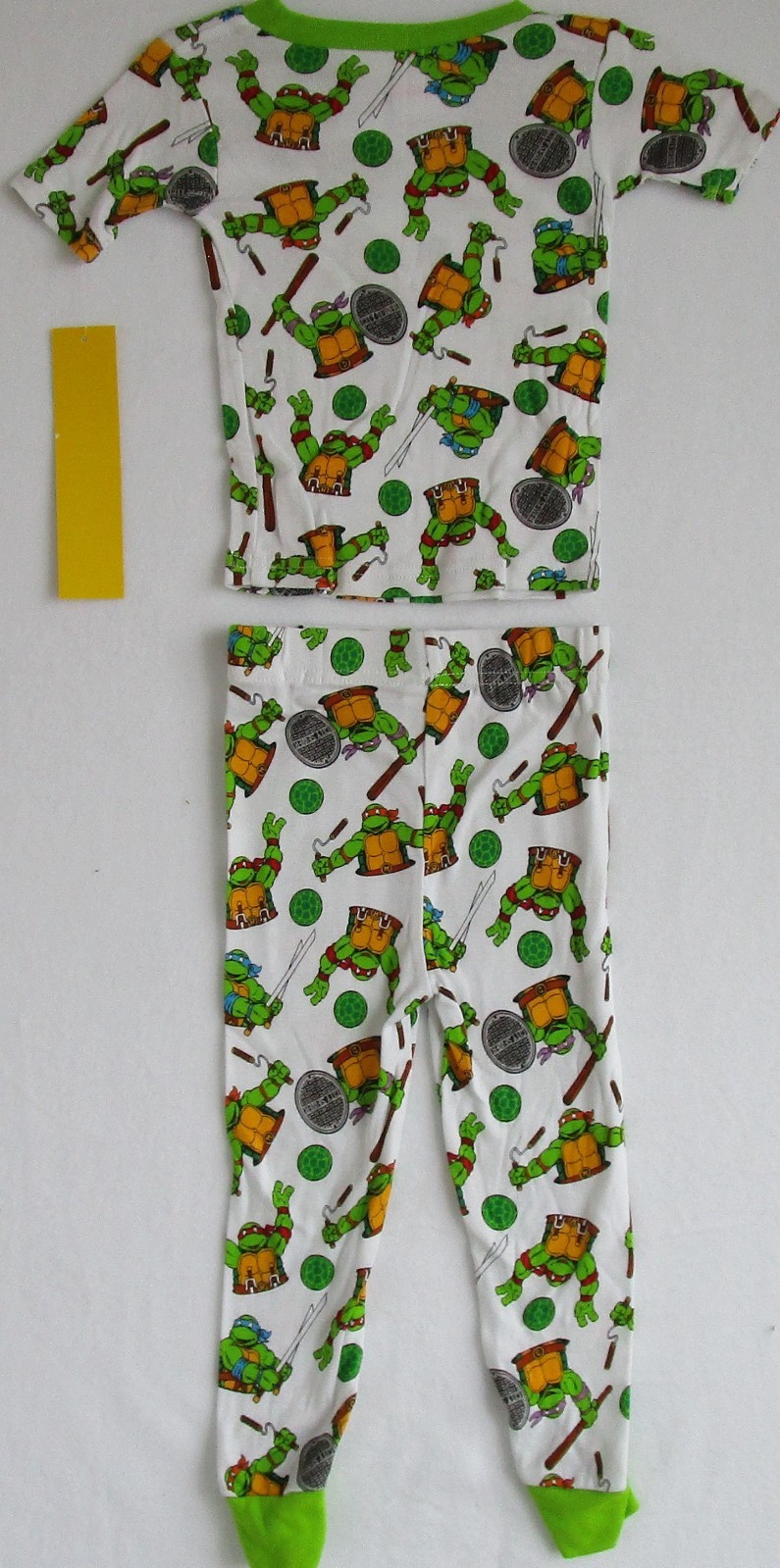 Teenage Mutant Ninja Turtles 4 Piece Cotton Sleepwear Set Size 4T NWT Retail $36