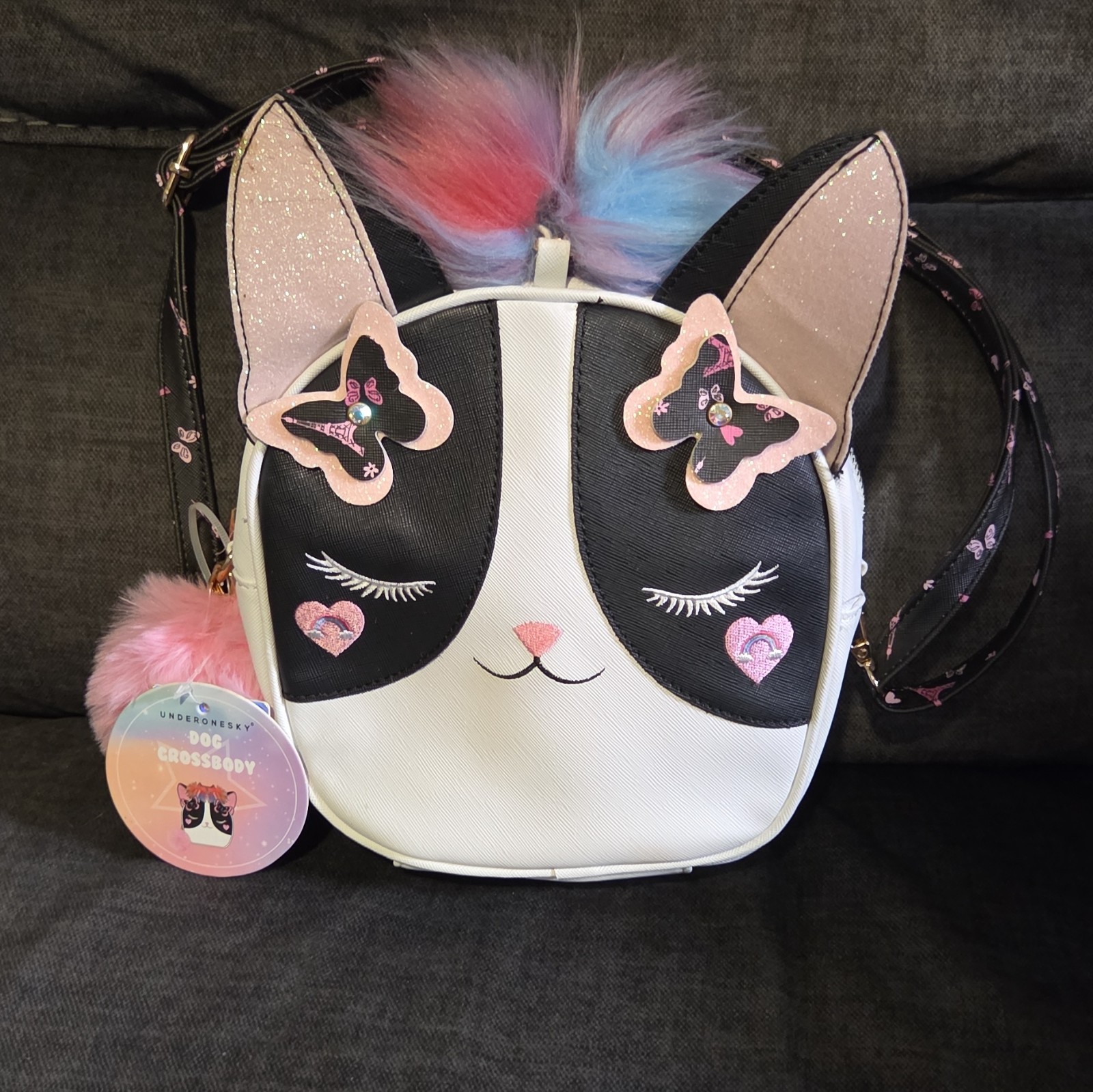Nordstrom Under One Sky Kids’ Cat Crossbody Bag