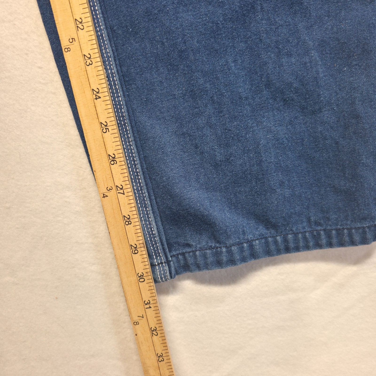 Mens Liberty Bibs Blue Denim Carpenter Overalls 100% Cotton 50 X 32