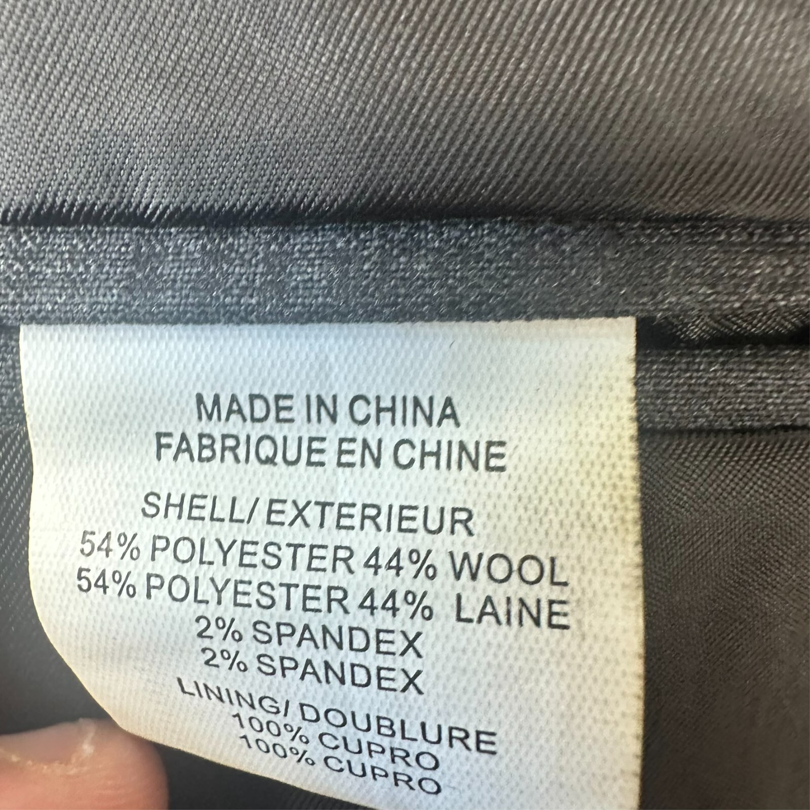 Theory Chambers Model Solid Gray 2-Btn Wool Stretch Blazer Jacket 38S