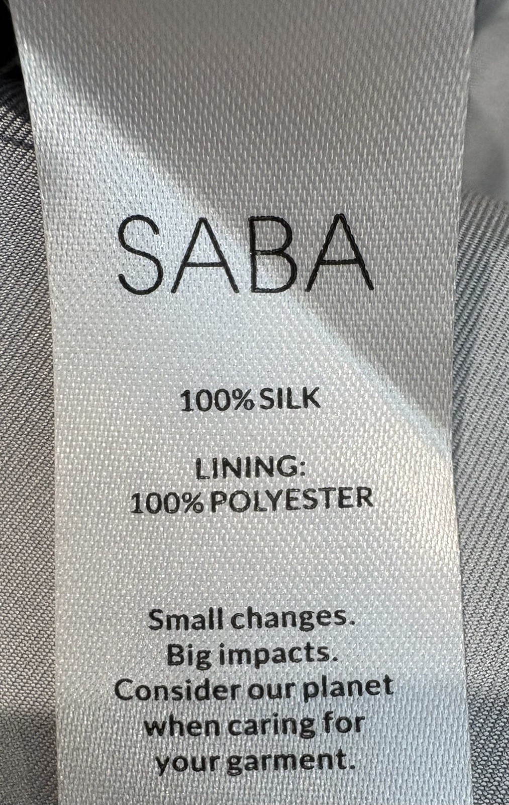 Saba Pure Silk Ombré Dress
