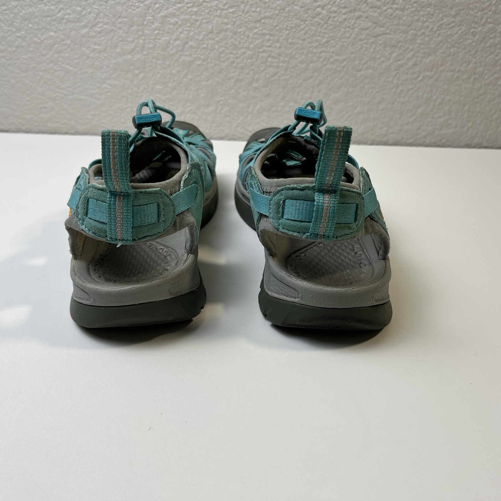 KEEN Whisper Waterproof Sport Sandals Turquoise Blue Women’s Size Unknown Hiking