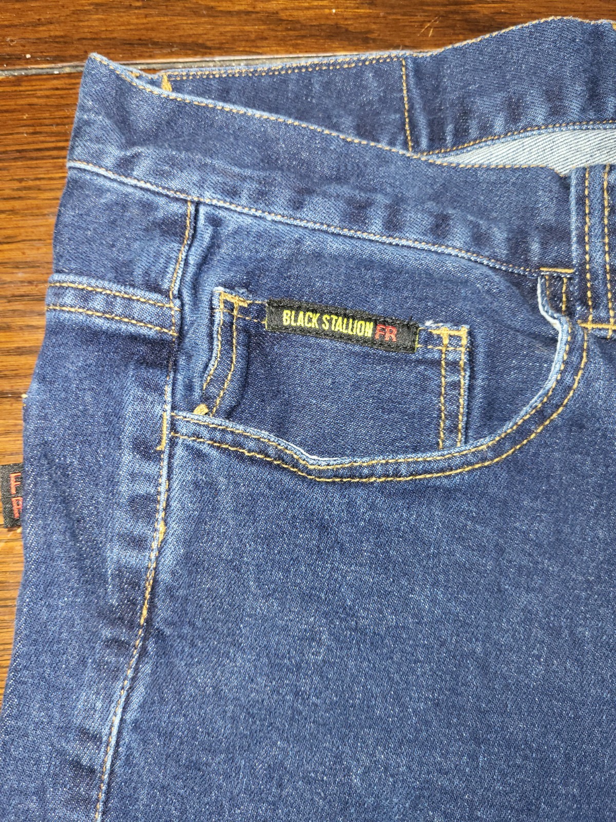 Black Stallion FR Jeans 34×34 Flame Resistant Stretch Denim Work Pants FD10-34P