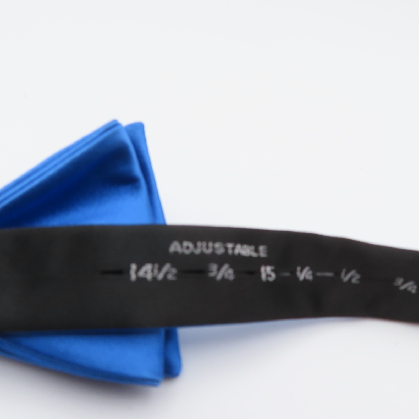Apt 9 Bow Tie Blue Solid 2.5″ Wide Pre Tie Polyester Tuxedo