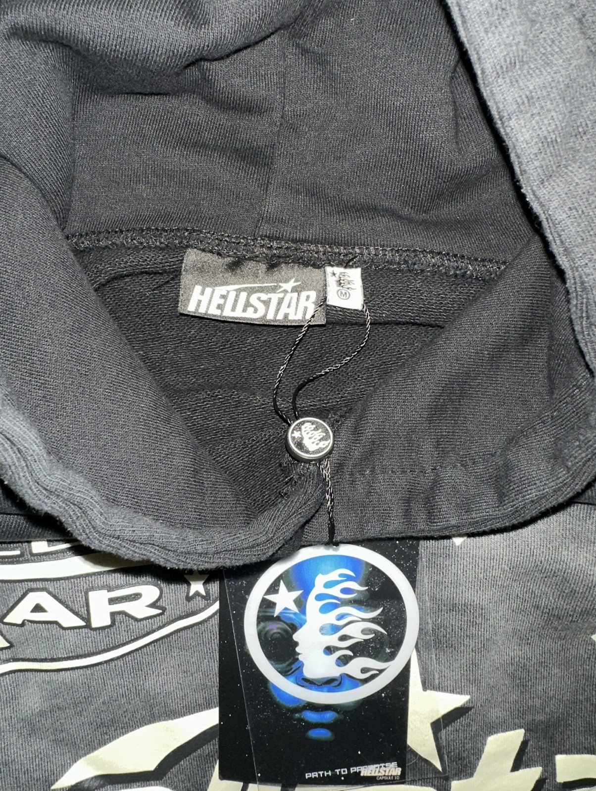 *BRAND NEW* Hellstar “BLACK” Hoodie – Ready To Ship🚚💨 (Size M)