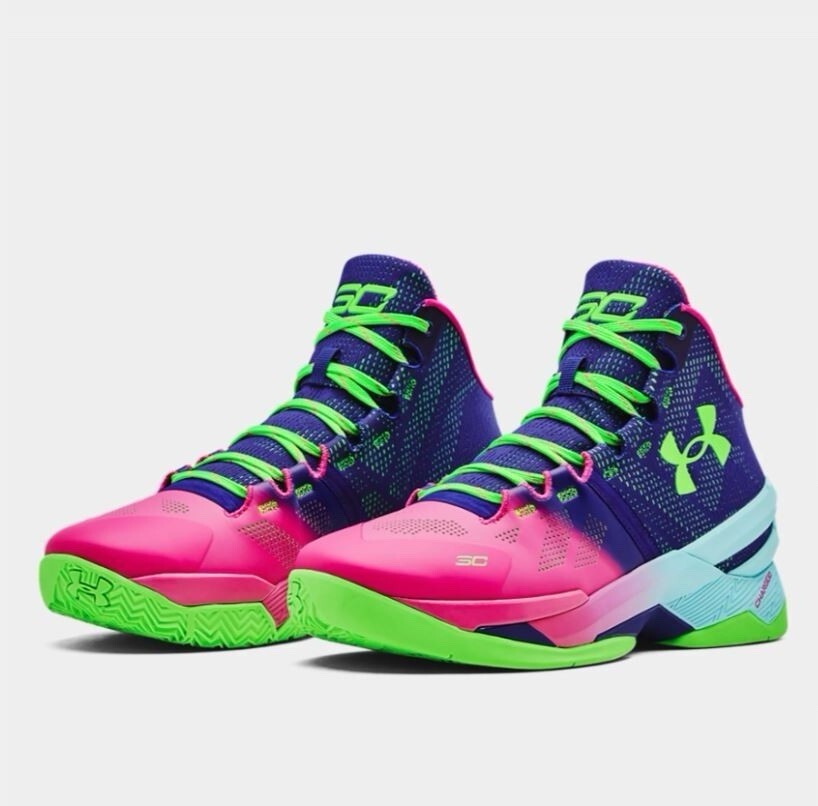Curry 2 men’s size 9 Northern Lights Under Armour Basketball Shoes