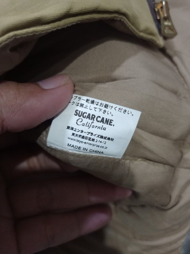 Sugar Cane Japan Puffer Vest