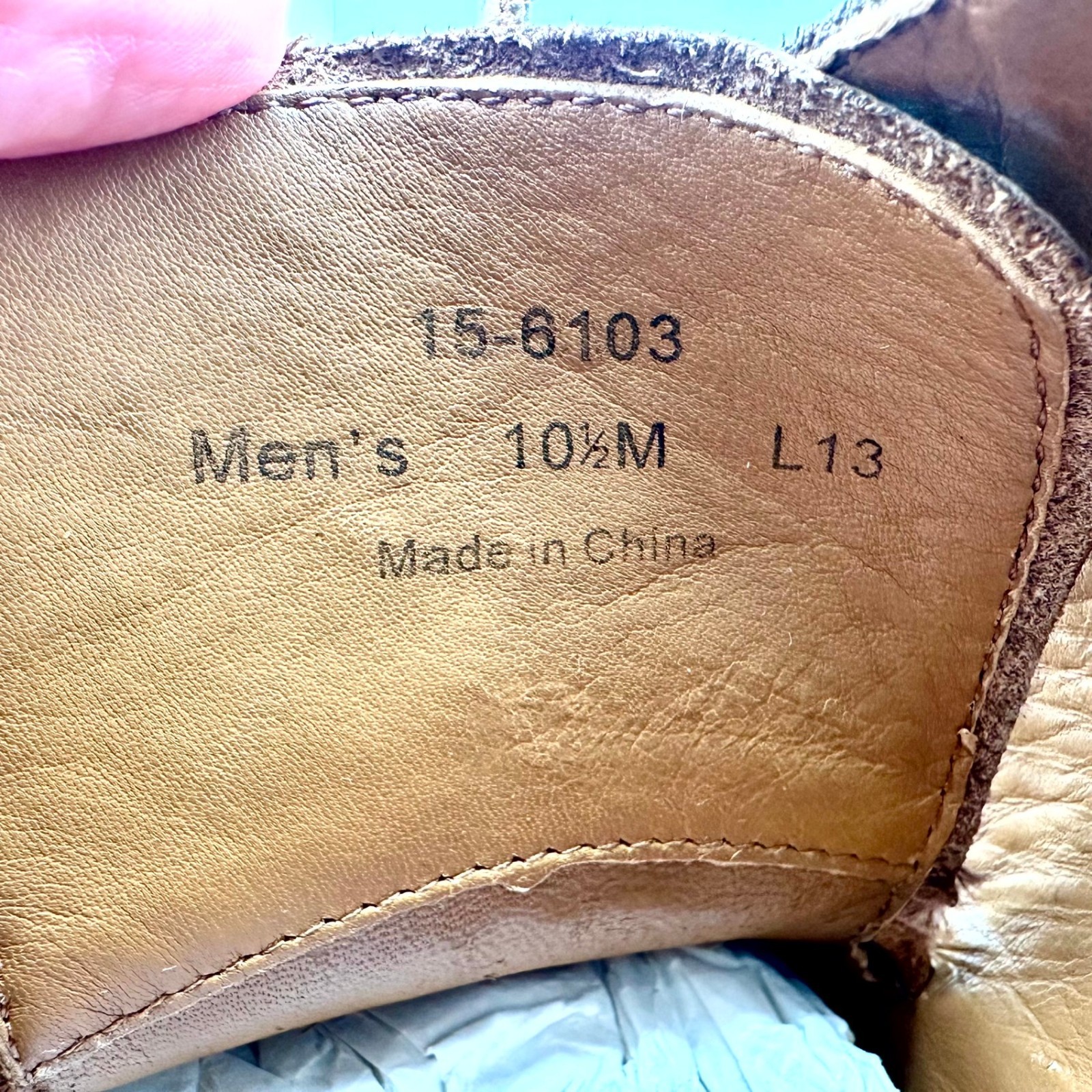 Johnston & Murphy Clayton 28KL Double Monk Strap Shoes 10.5M – Tan Leather & Box