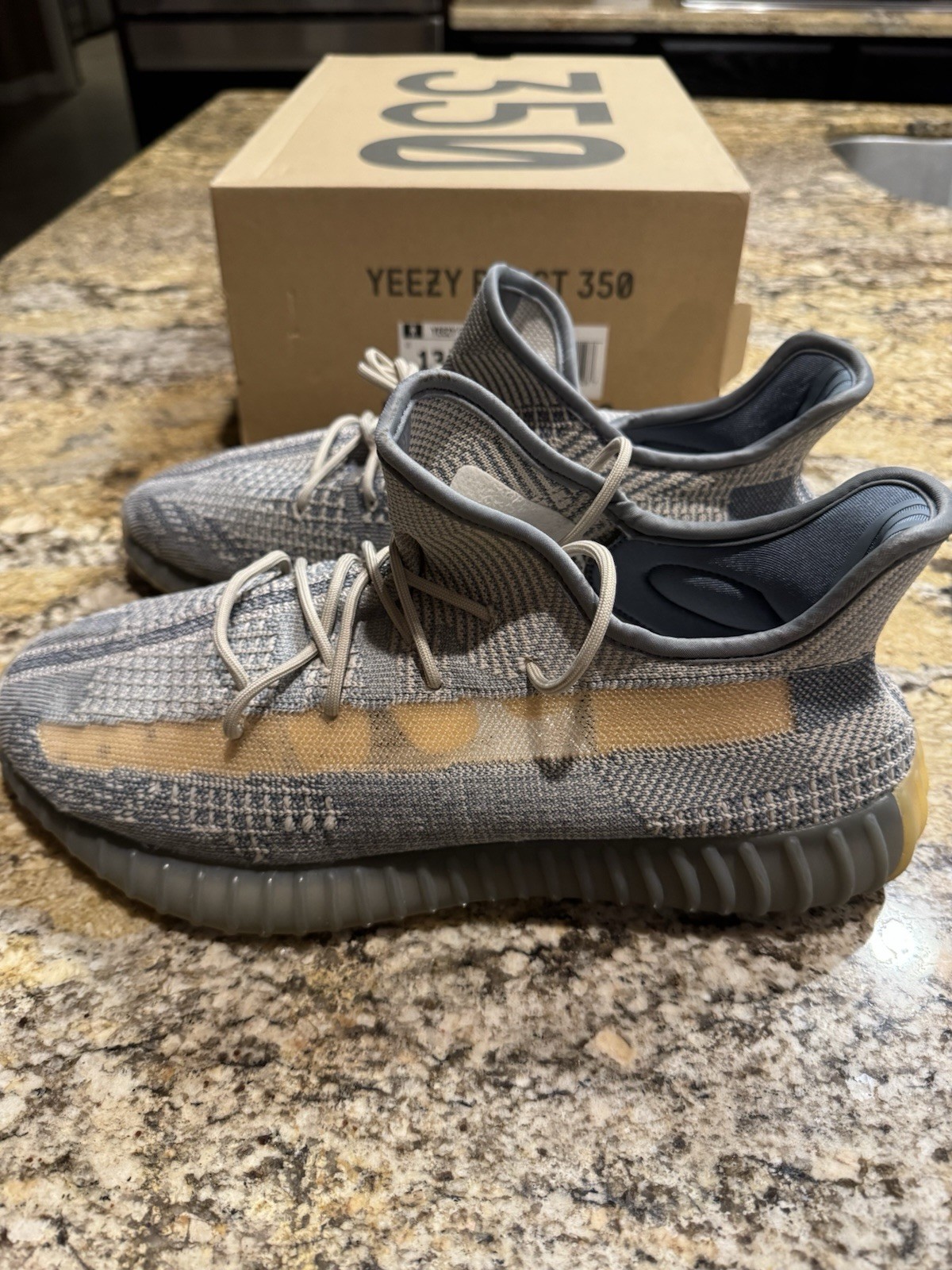 Size 13 – Adidas Yeezy Boost 350 V2 Ash Stone