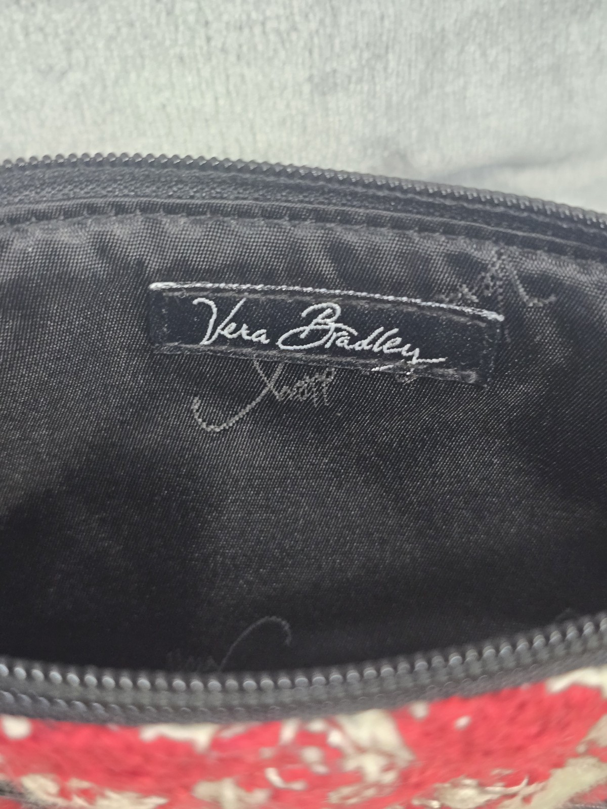 Vera Bradley Patchwork Quilt Wristlet, Wallet, or Clutch Purse Top Zip Close NWT