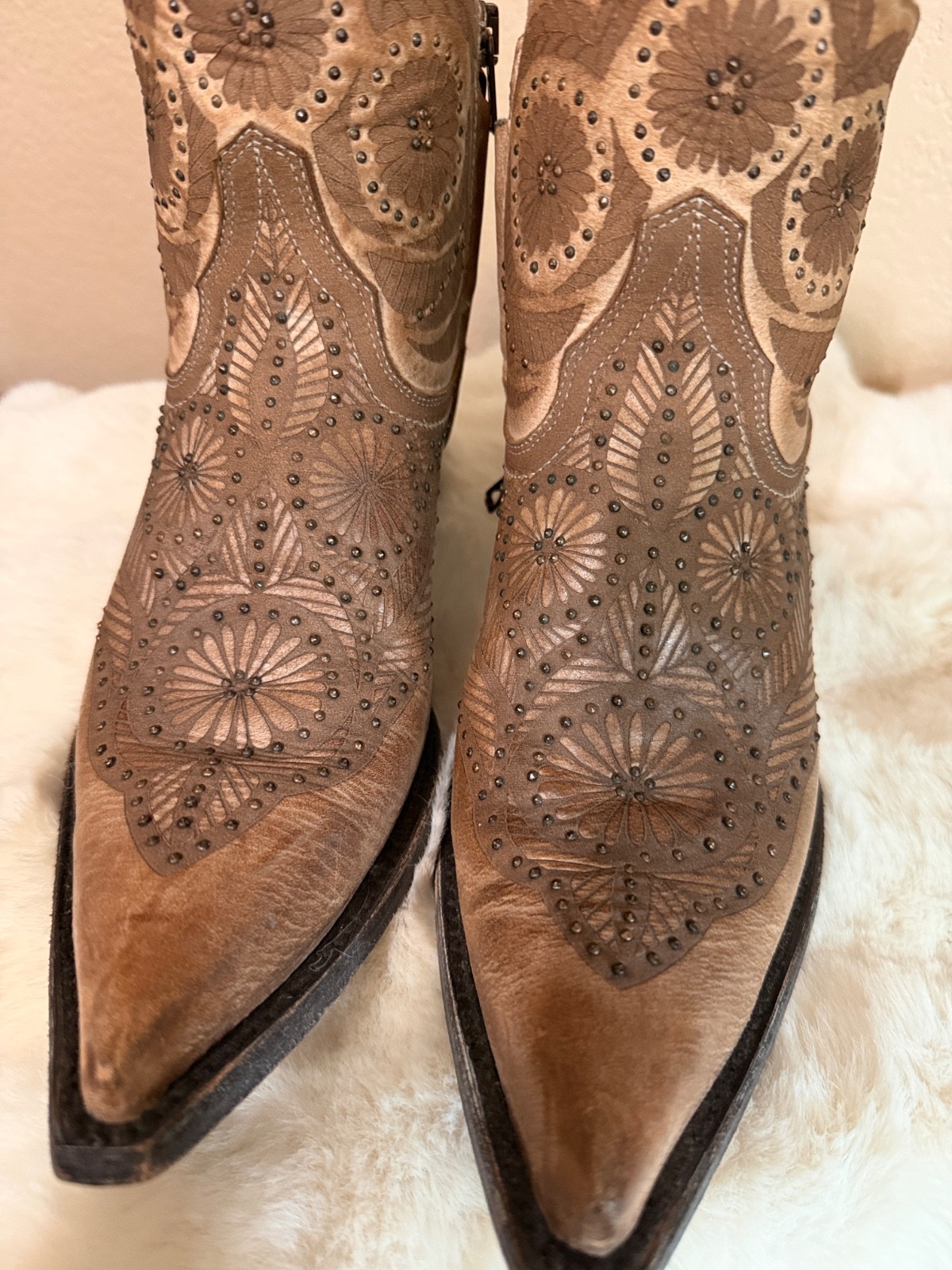 Old Gringo Dion 2775 Studded Boots Size 6.5 – RARE