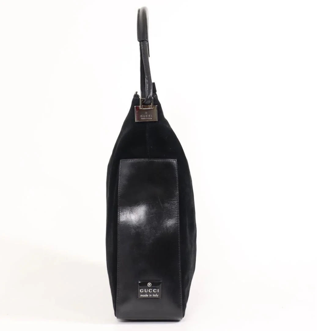 Gucci Suede Hobo Shoulder Bag