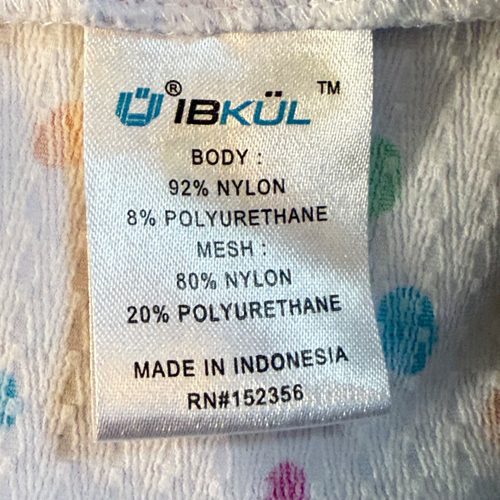 IBKUL M UPF 50+ Confetti Dot 1/4 Zip Golf Top White Mesh Cooling Long Sleeve