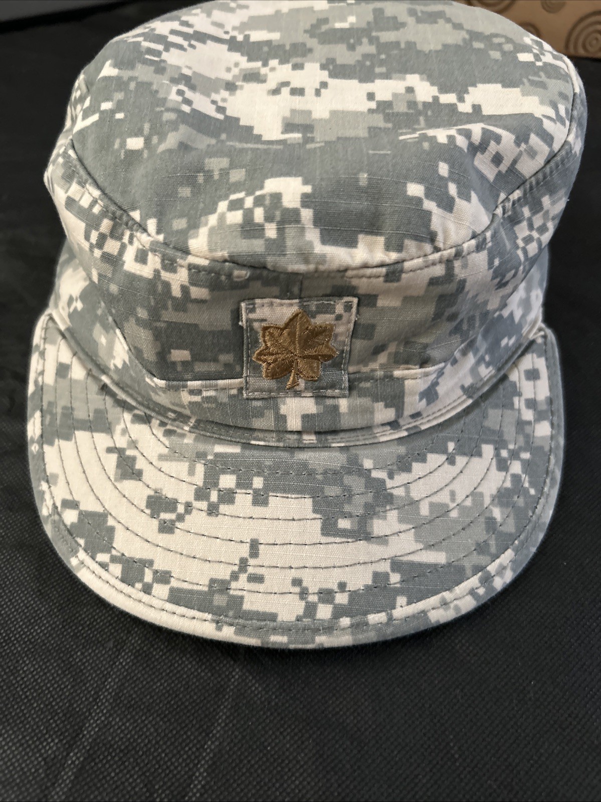 USGI ARMY PATROL CAP DIGITAL ACU UCP COMBAT UNIFORM HAT PC HEADGEAR (USED) Rank