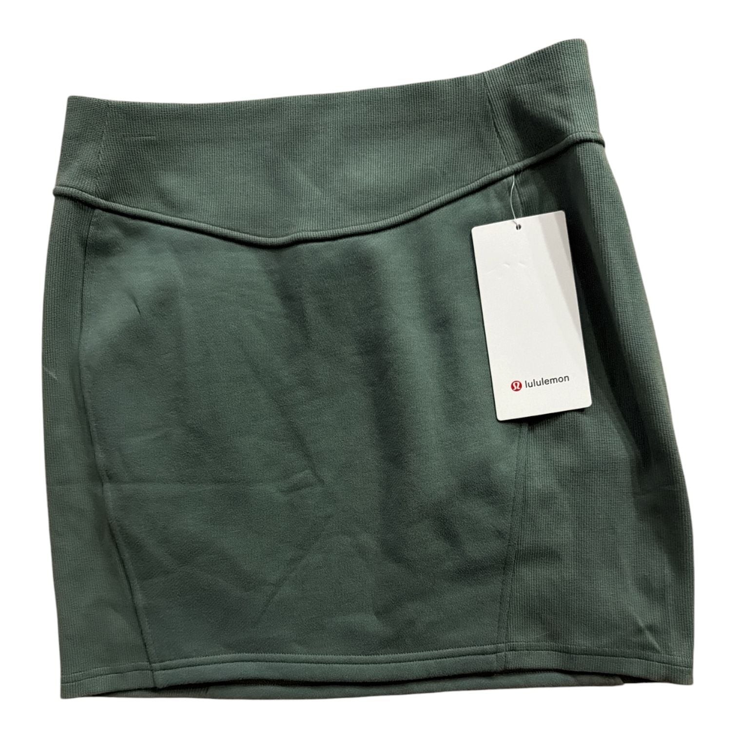 Lululemon Scuba HR Mini Skirt in Grey Eucalyptus