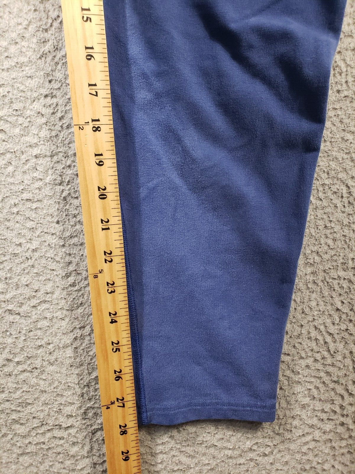 Mack Weldon Jogger Pants Men’s Large Blue Daily Wear Sweatpants Stretch Distress