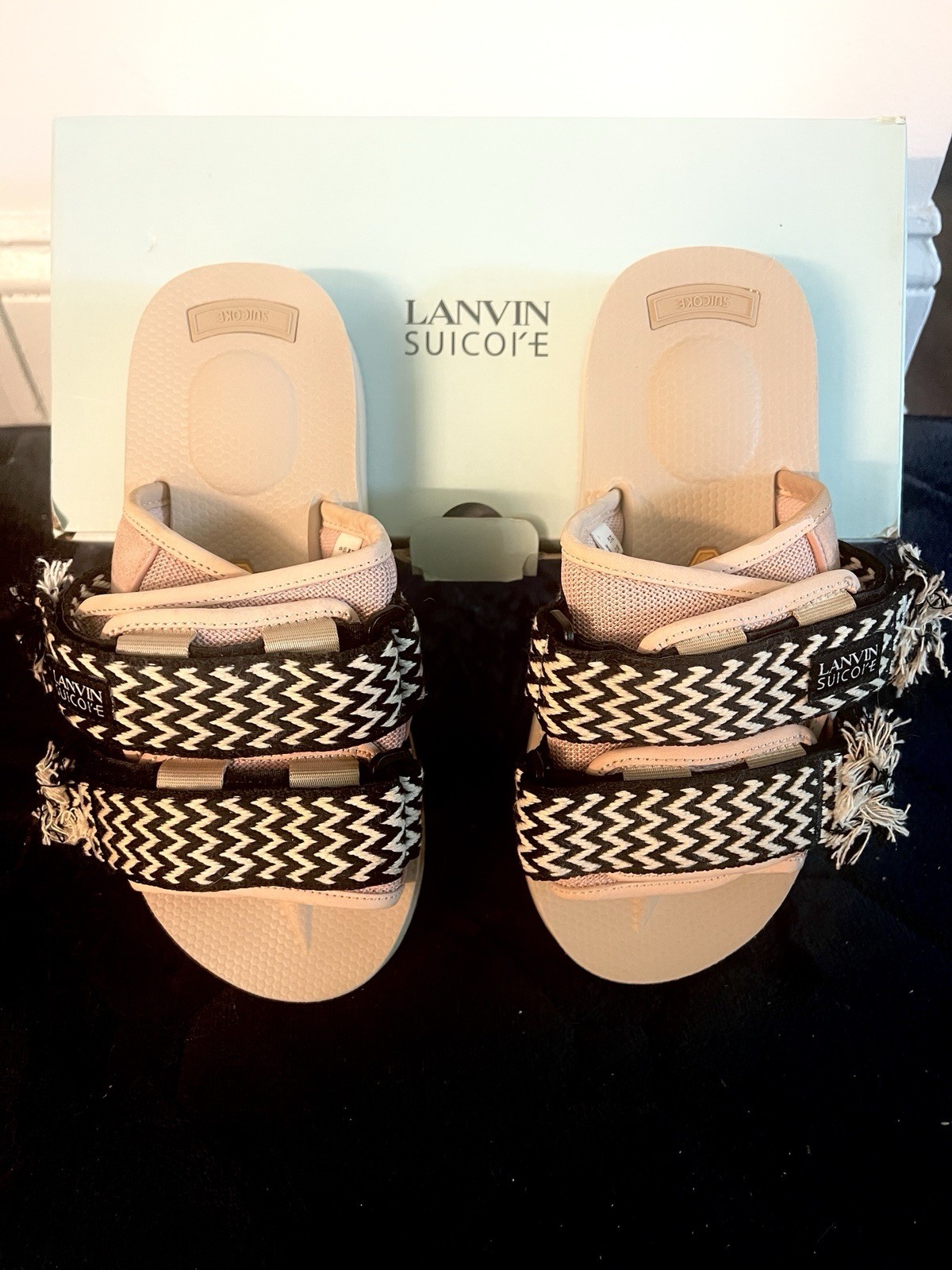 Lanvin SUICOKE X LANVIN SANDALS WOMEN Pink Size 8