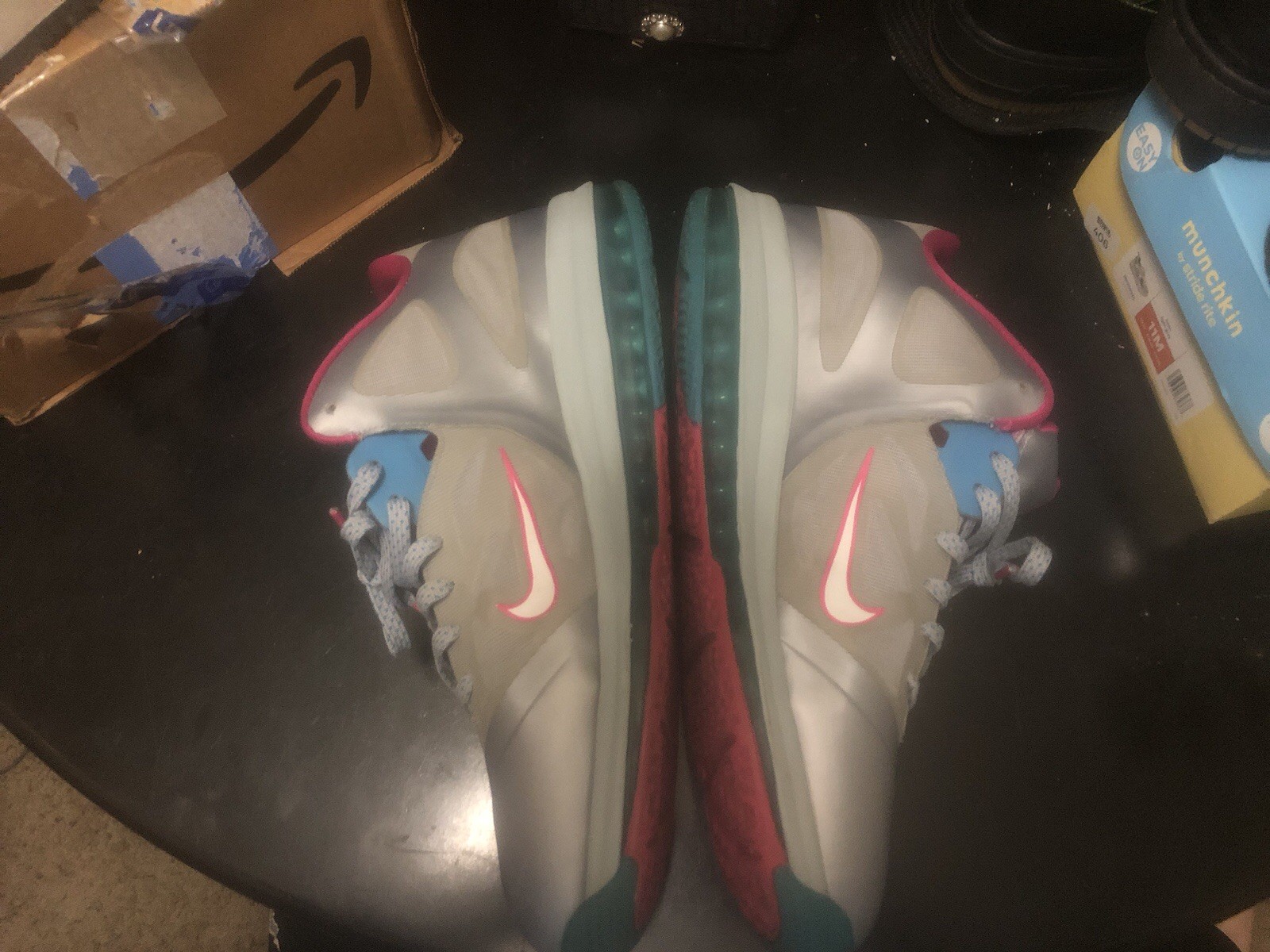 2012 Lebron 9 Low Fire Berry Men’s Size 13