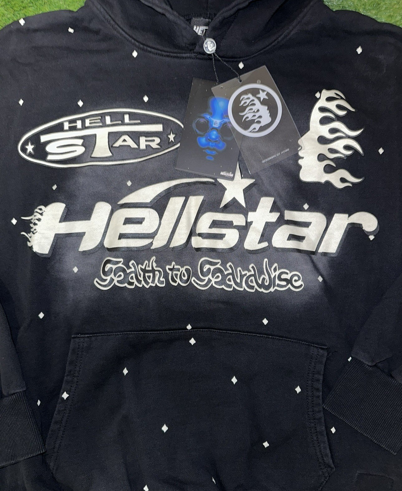 *BRAND NEW* Hellstar “BLACK” Hoodie – Ready To Ship🚚💨 (Size M)