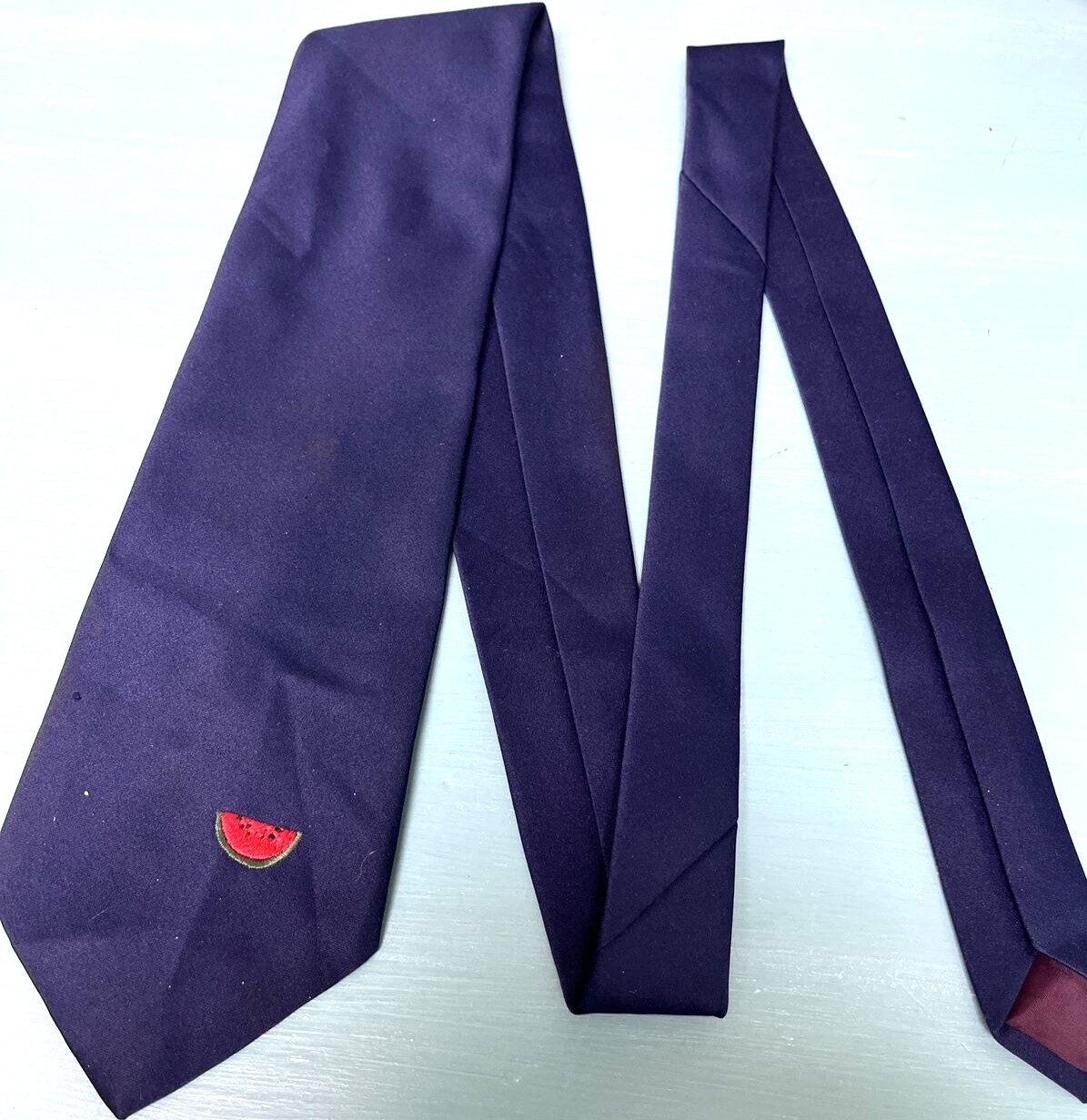 Hampton Hall Necktie Watermelon Logo- Classic 57-60” Tie
