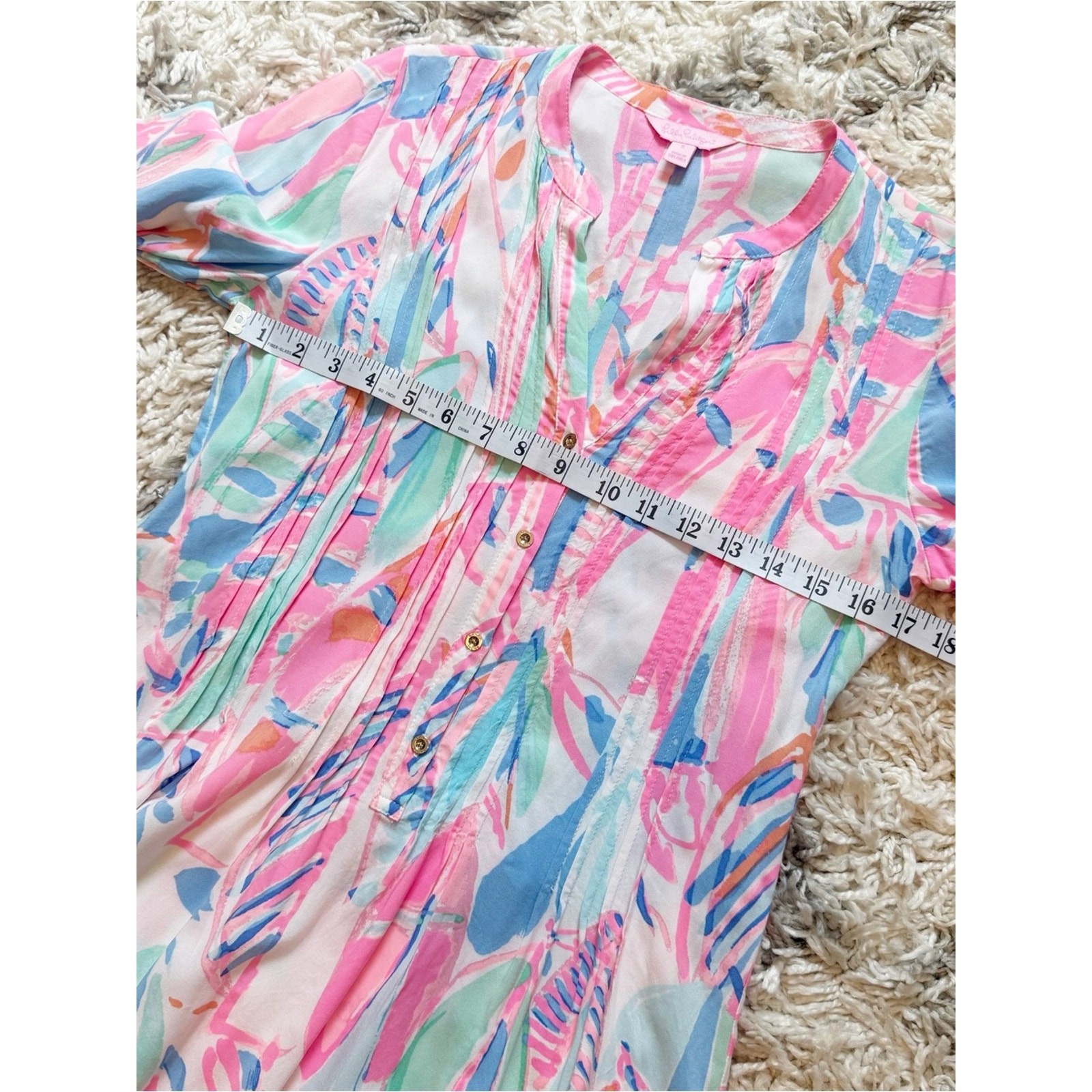 Lilly Pulitzer | Sarasota Tunic Dress in the “Out to Sea” print size small